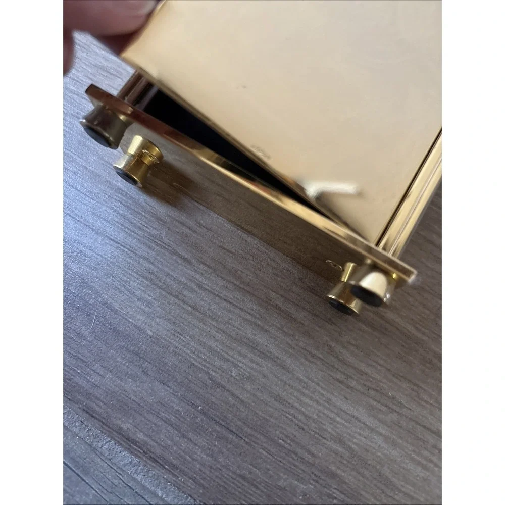 Bulova Quartz Standing Desk Clock Approximately 5